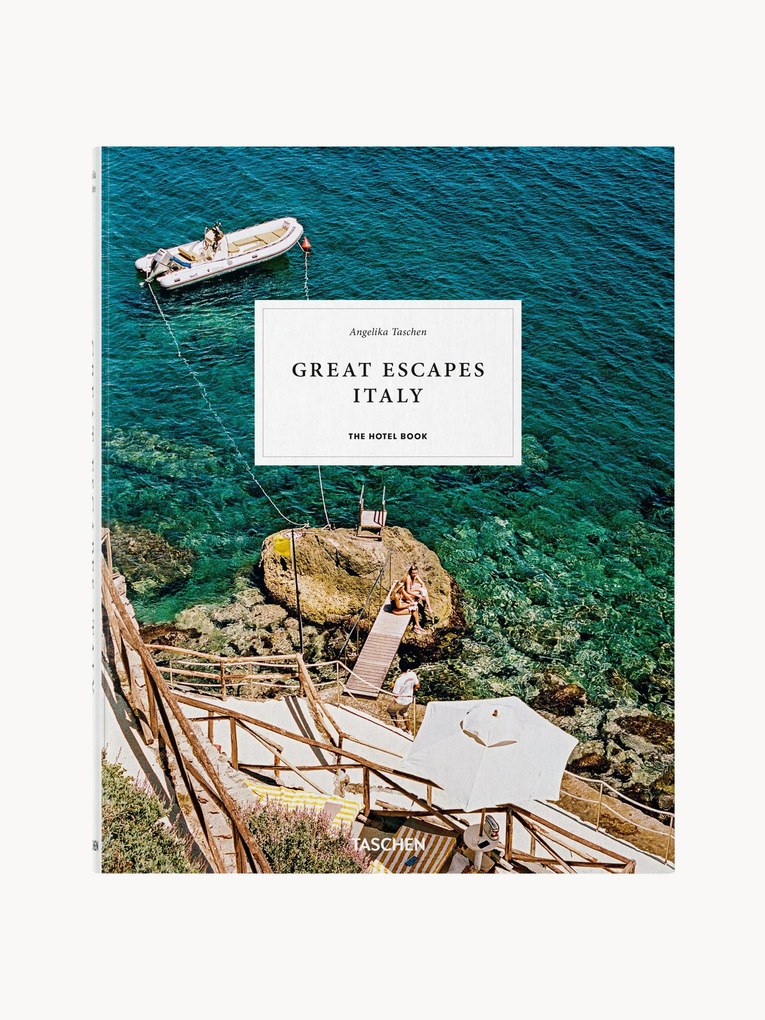 Livro de mesa de centro Great Escapes Italy
