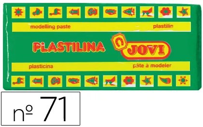 Plasticina Jovi 71 150 gr Verde Claro