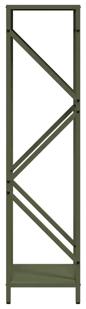 Suporte para lenha aço laminado a frio verde azeitona