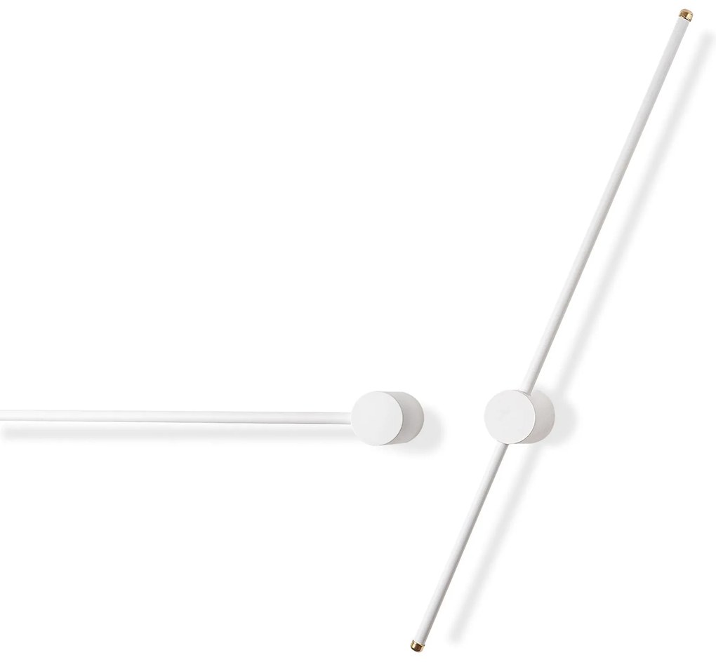 Lâmpada de Parede Sword - Dourada - 91cm x 10cm x 7cm / 62cm x 10cm x