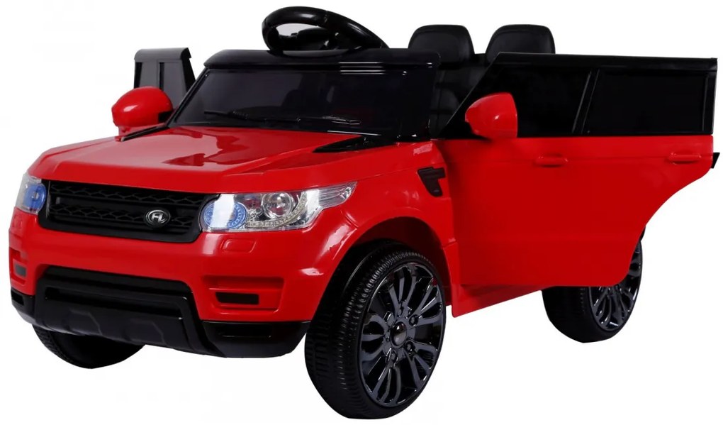 Carro elétrico para Crianças Start Run, 12V Rodas	e assento plástico Vermelho