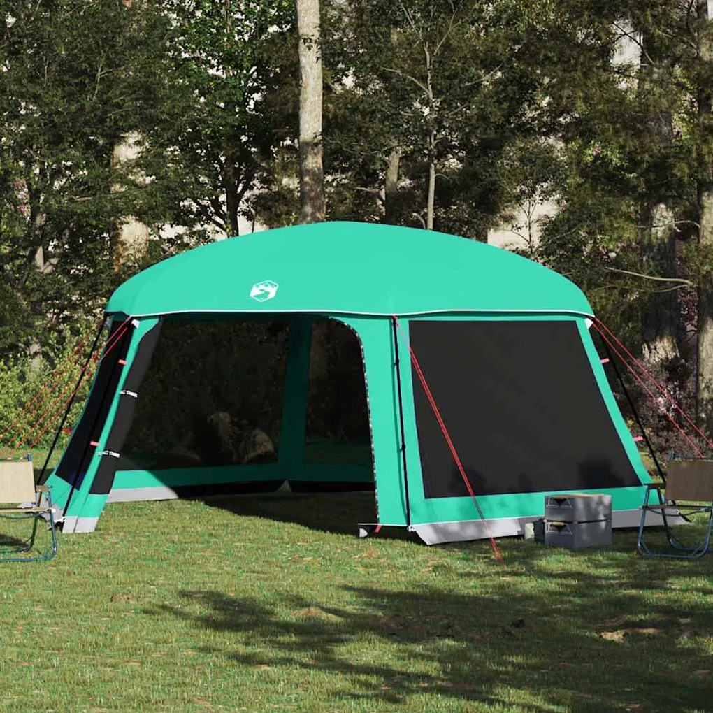 Tenda para piscina com mosca amovível e paredes de rede