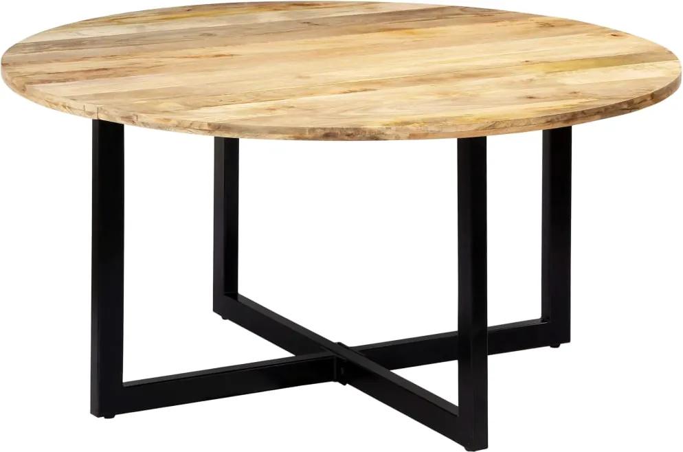 Mesa de jantar 150x73 cm madeira de mangueira maciça