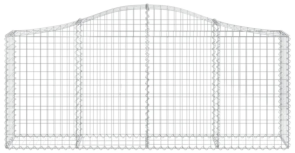 Cestos gabião arqueados 50pcs 200x30x80/100cm ferro galvanizado