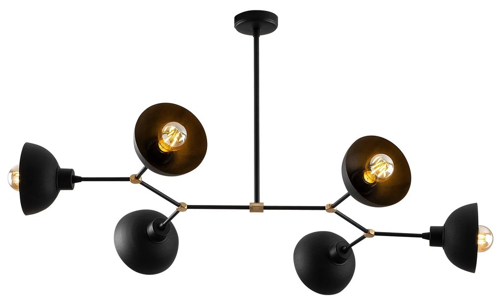 Candeeiro Dram – Preto – 102 x 52 cm