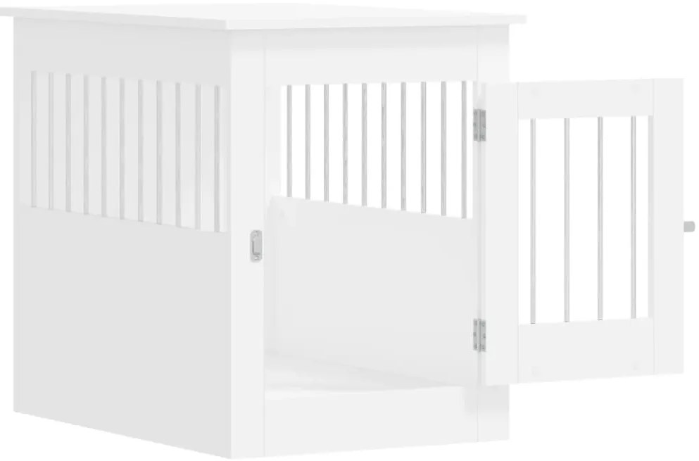 Móvel casota para cão 55x80x68 cm derivados de madeira branco