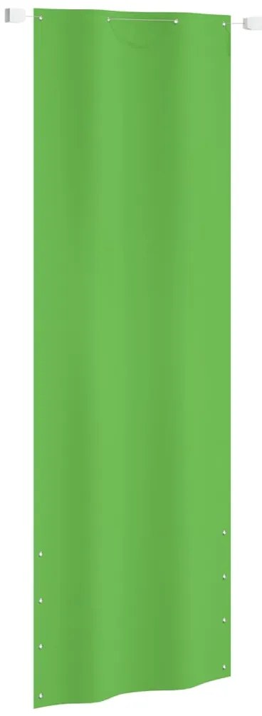 Tela de varanda 80x240 cm tecido oxford verde-claro