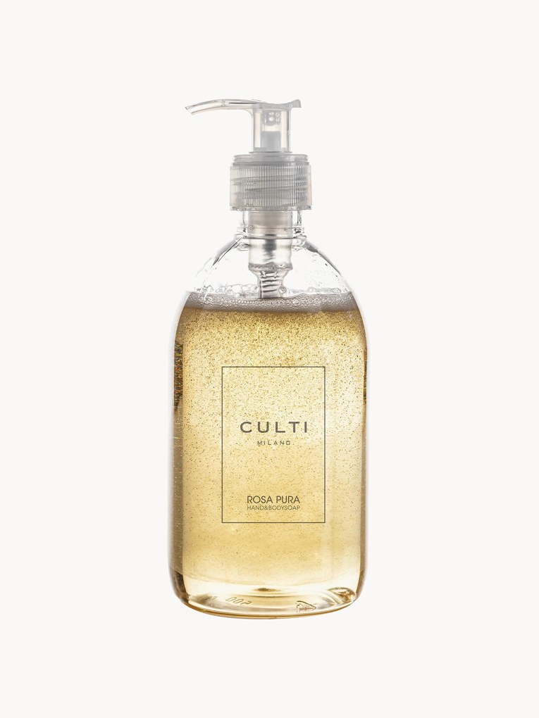 Sabonete líquido Rosa Pura (ruibarbo, lavanda, rosa), 500 ml