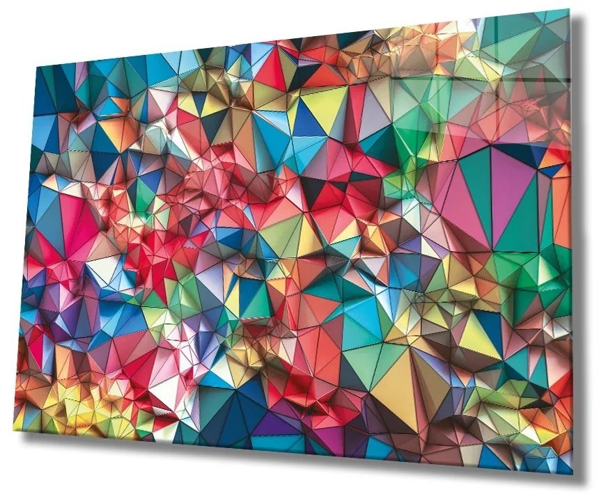 Quadro Decorativo de Vidro Temperado 0439 – Multicolor – 46 x 72 cm