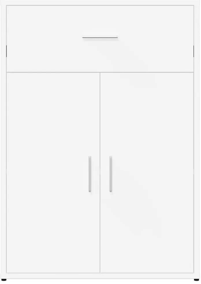 Aparadores 2 pcs 60x30x84 cm derivados de madeira branco