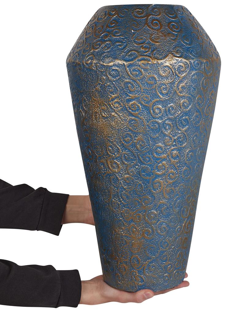 Cerâmica Jarro decorativo 53 Dourado MASSA Beliani