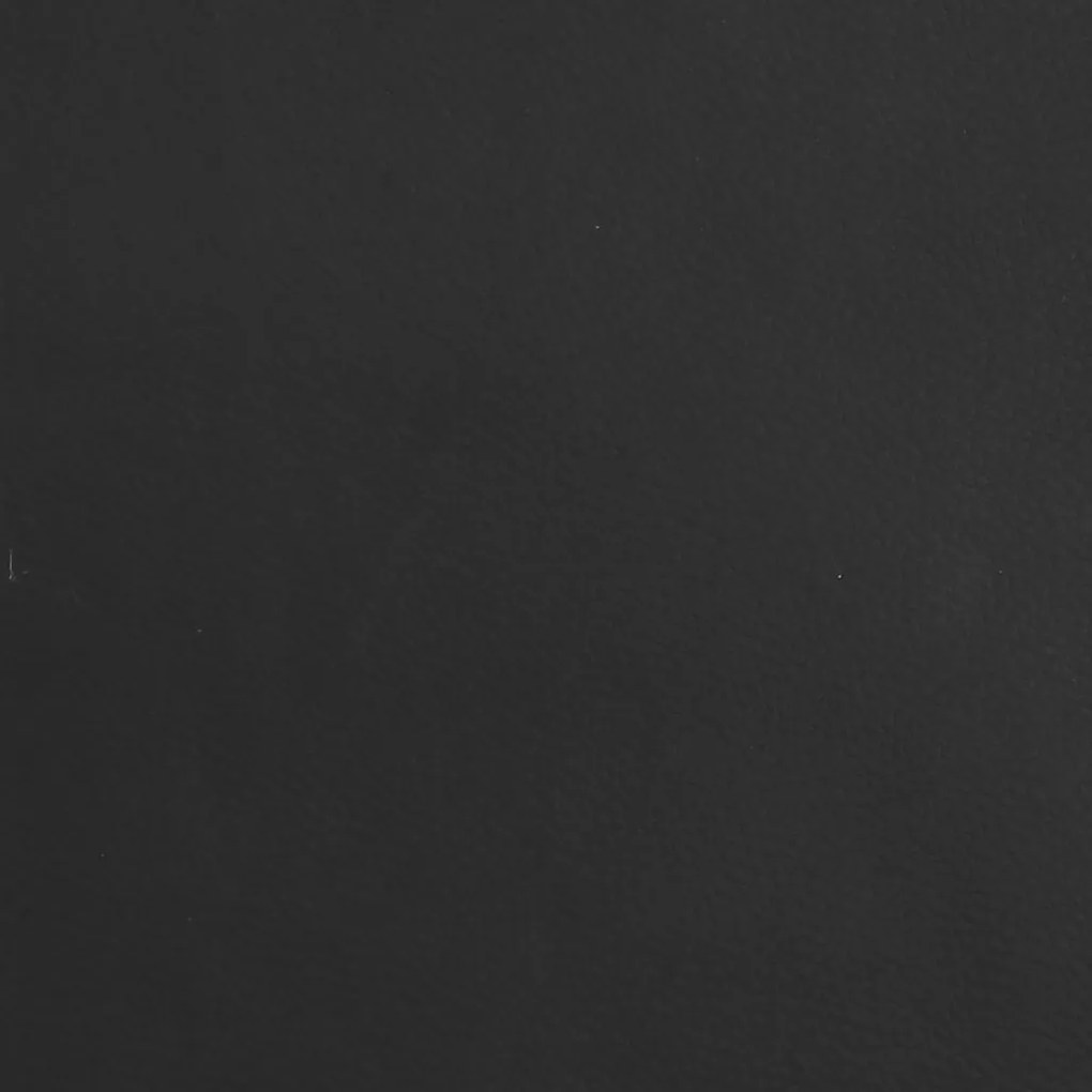 Cadeira de escritório giratória couro artificial preto