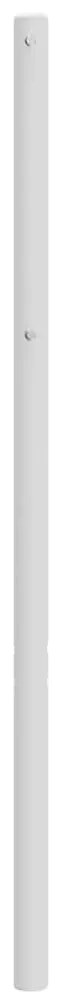Cabeceira de cama 180 cm metal branco