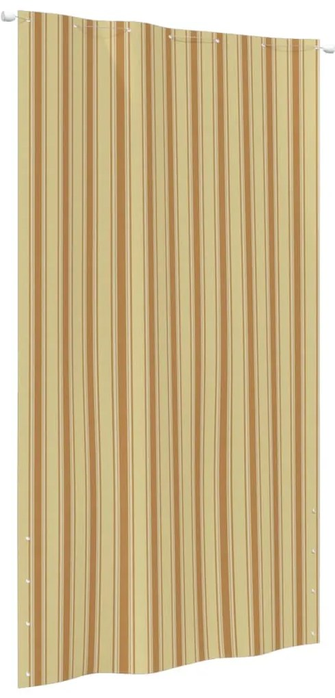 Tela de varanda 140x240 cm tecido oxford amarelo e laranja