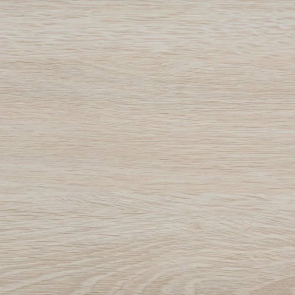 Tábuas soalho PVC não-autoadesivo 5,26 m² 2 mm carvalho branco