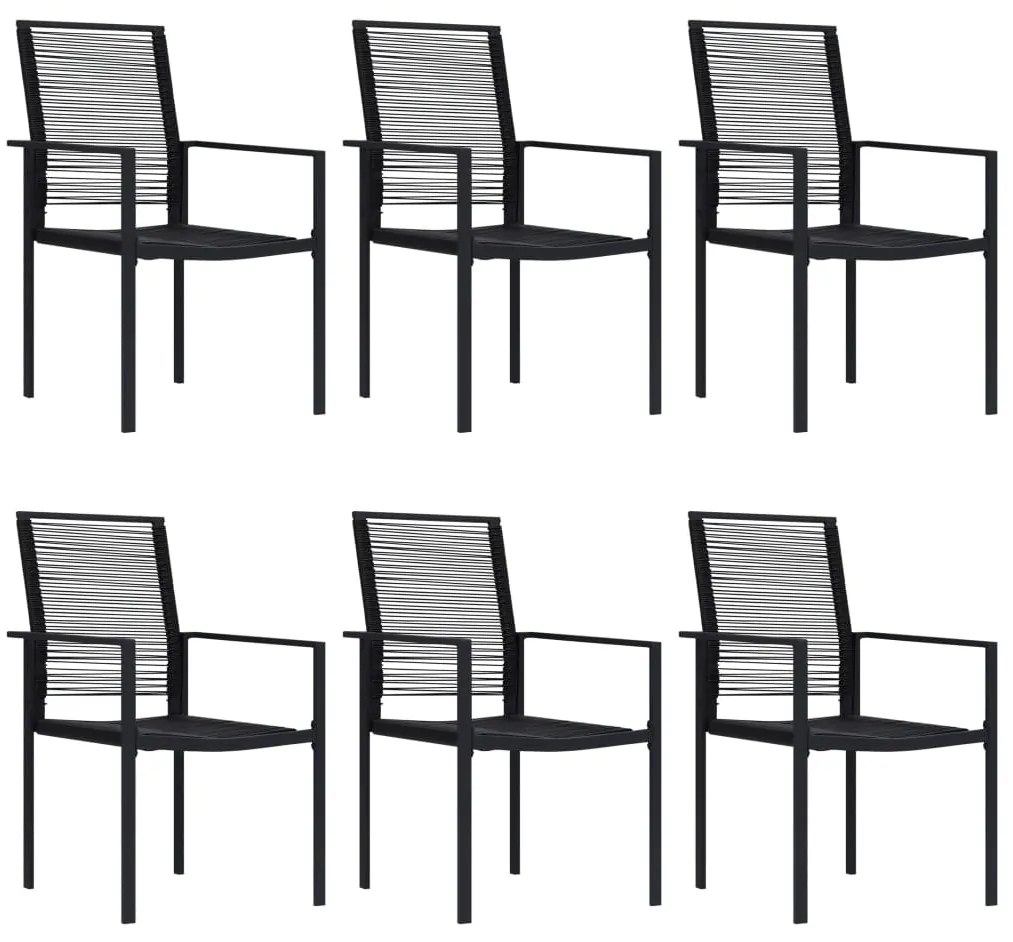 7 pcs conjunto de jantar para jardim