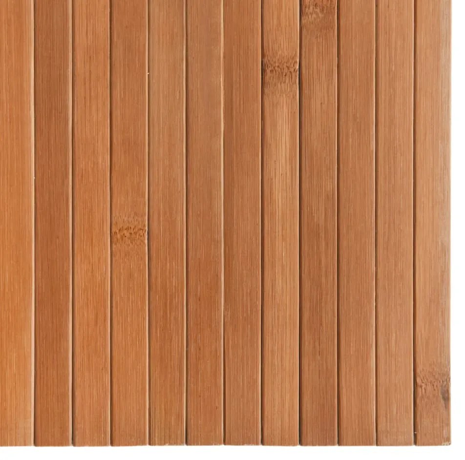 Tapete retangular 70x200 cm bambu cor natural