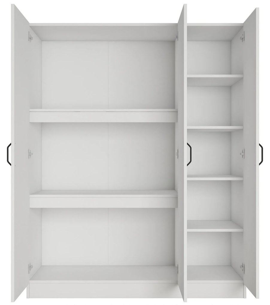 Roupeiro BA105 – Branco – 145x181,8x55 cm
