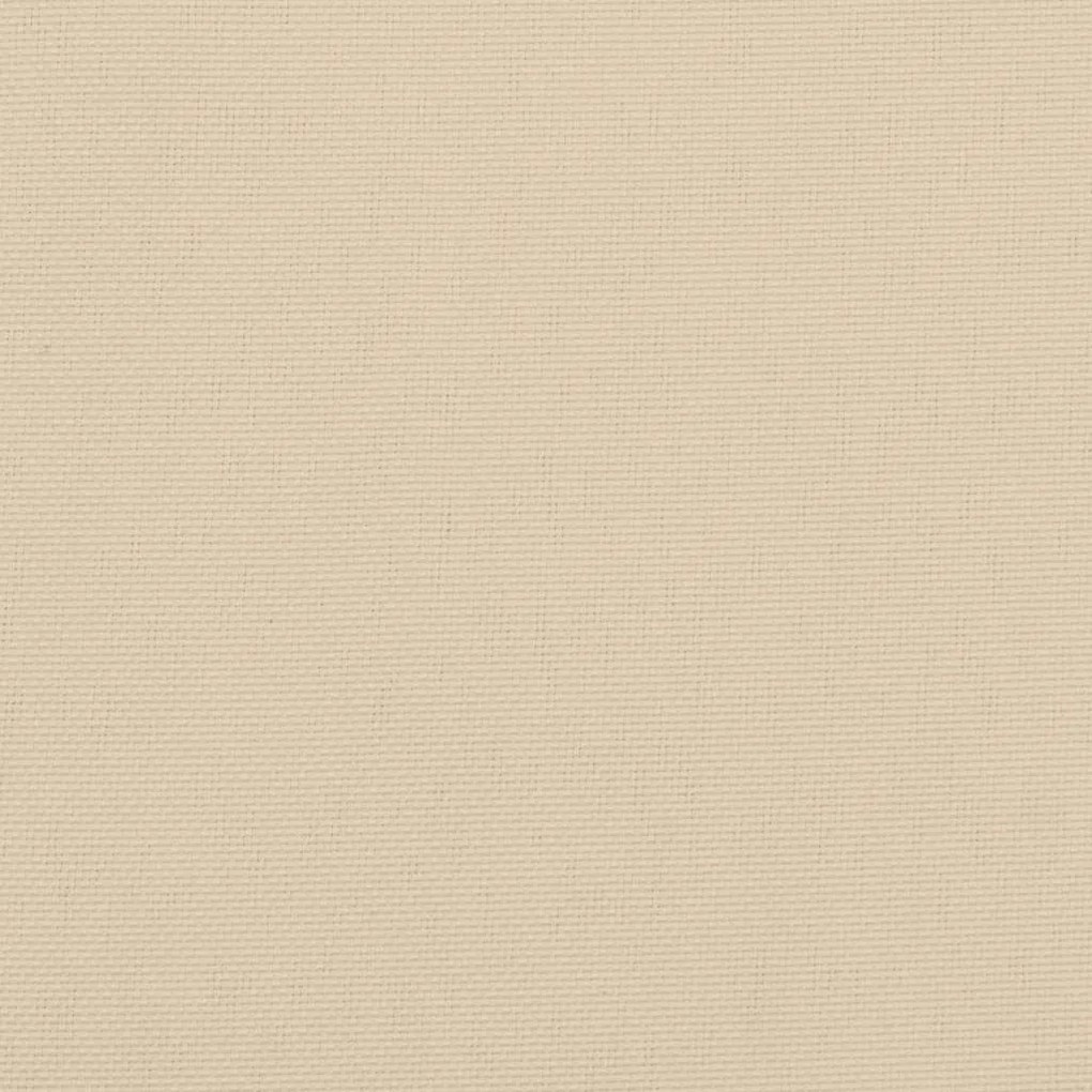 Almofadões p/ cadeiras jardim 6 pcs 40x40x4 cm oxford bege