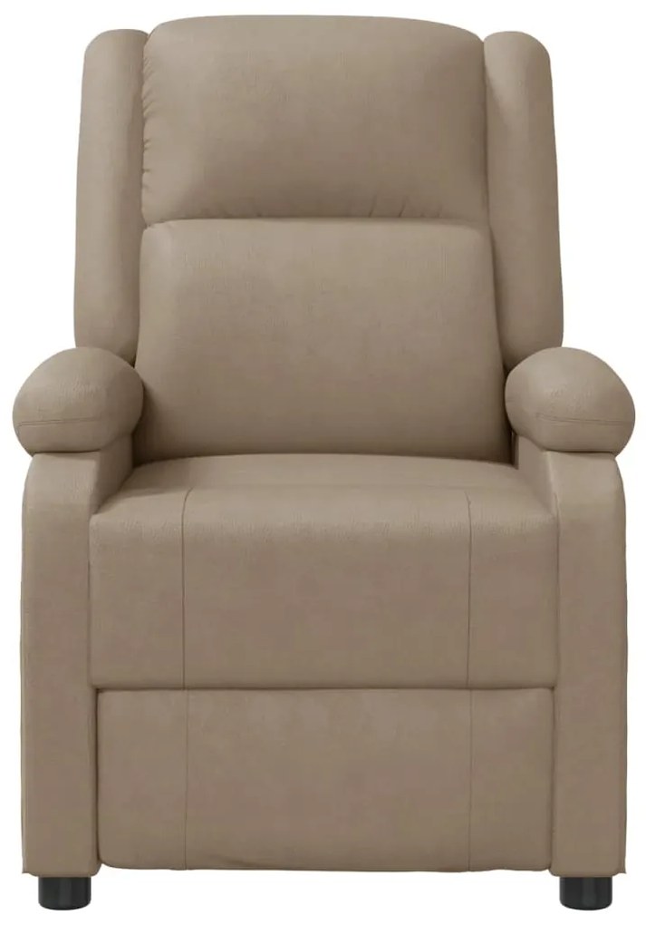 Cadeira de massagens couro artificial cappuccino