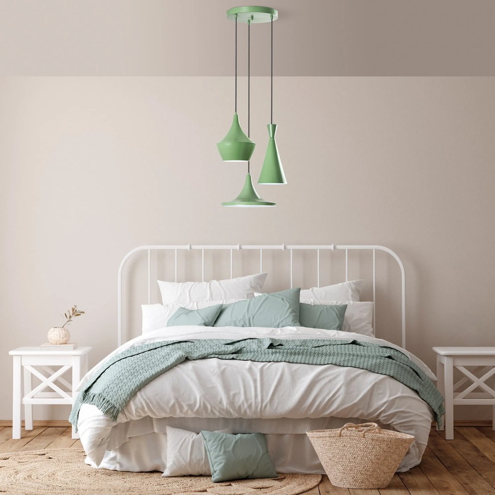 Candeeiro de Teto Tom – Mint – Diâmetro 45 cm