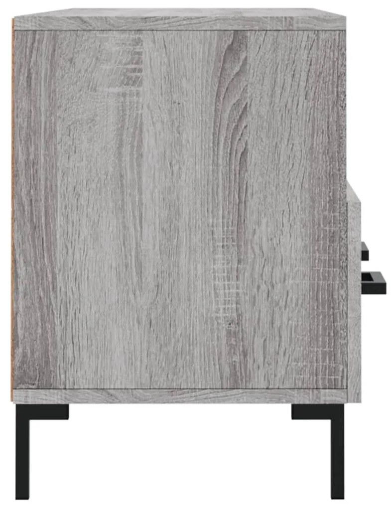 Móvel de TV 102x36x50 cm derivados de madeira cinzento sonoma