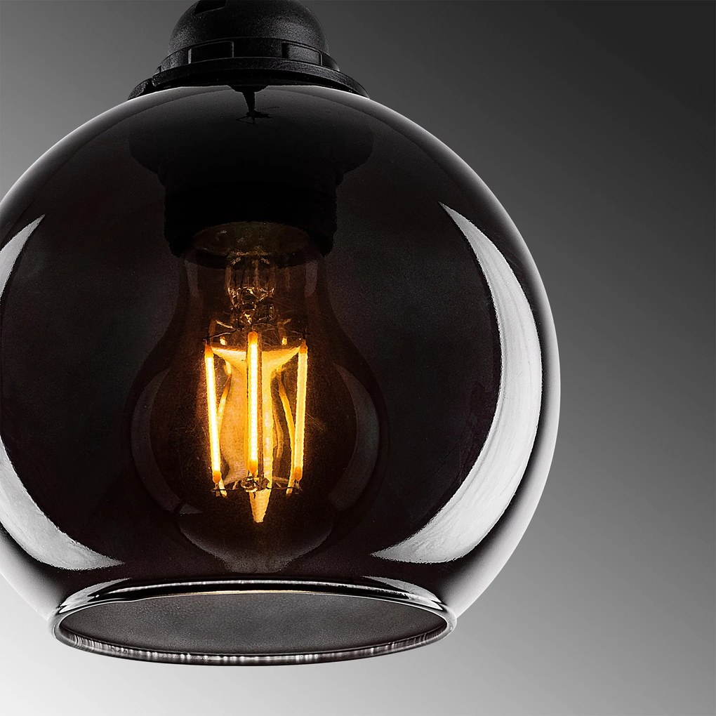 Chandelier Smoked – Fume – 40 x 40 cm