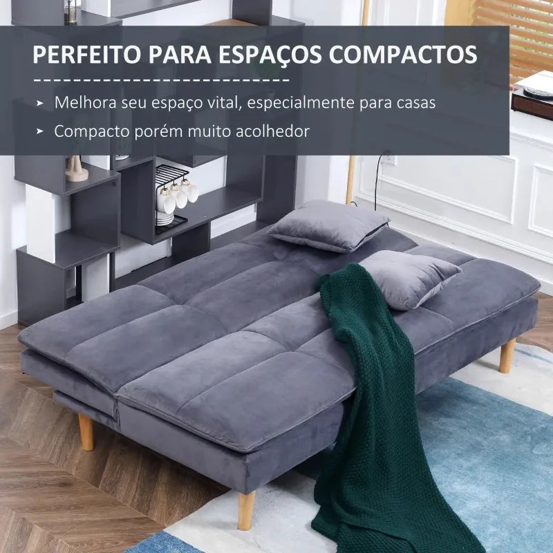 Sofá-Cama Lance - Design Moderno