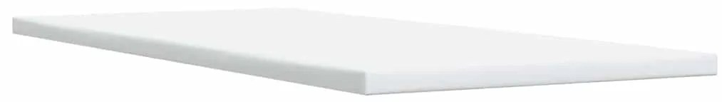 Cama com molas/colchão 100x200 cm tecido cinzento-claro
