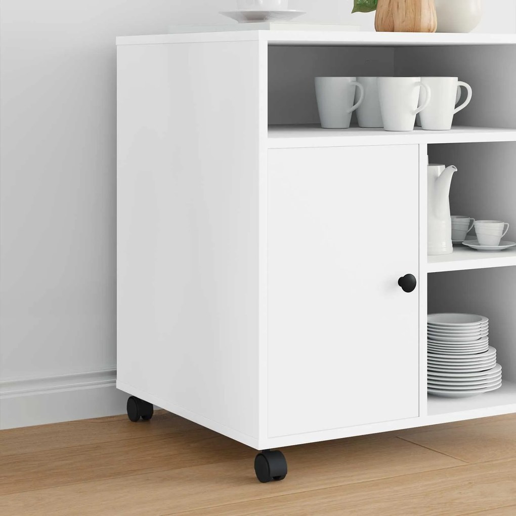 vidaXL Rodízio Giratório 12 pcs Preto 54 mm Ferro e PP