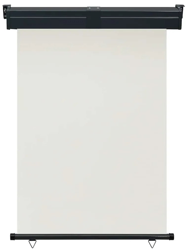 Toldo lateral para varanda 125x250 cm creme