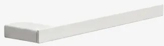 Toalheiro De Parede Com Barra 30 Cm Para Casa De Banho Em Aço Inoxidável Olvam Branco - Sklum