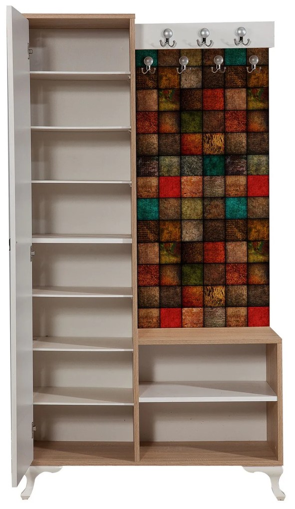 Hall Stand Inci – Carvalho Sonoma – 100x190x36 cm