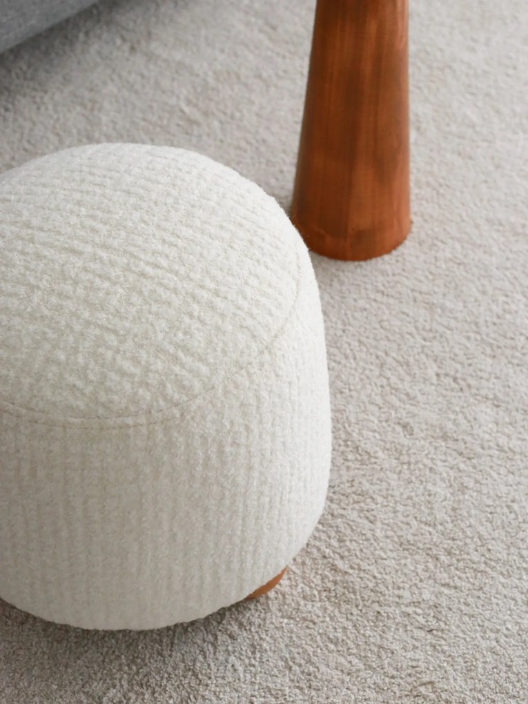 Pouffe Fumi – Branco – 43x45x37 cm