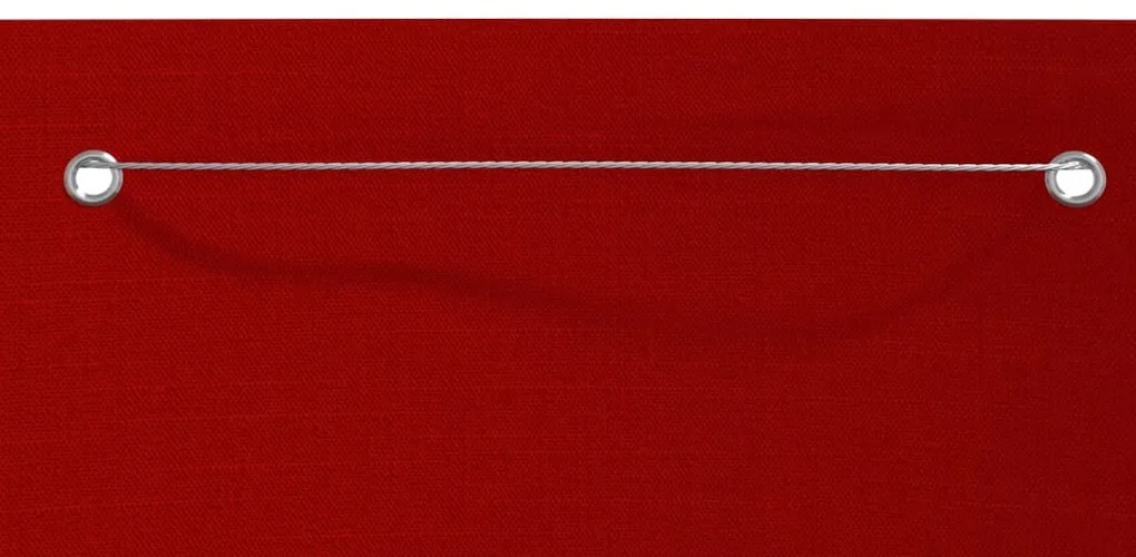 Tela de varanda 80x240 cm tecido oxford vermelho