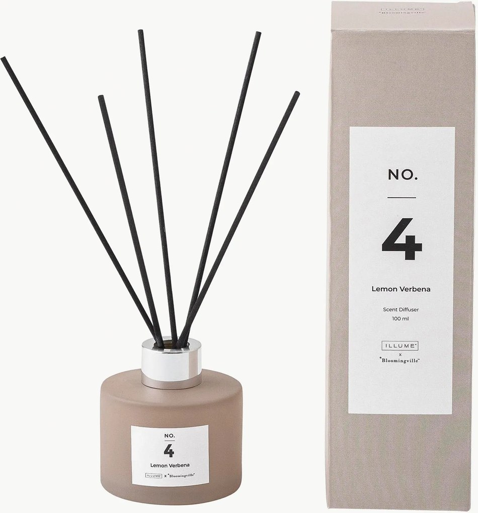 Difusores de varetas artesanais No. 4, conjunto de 4