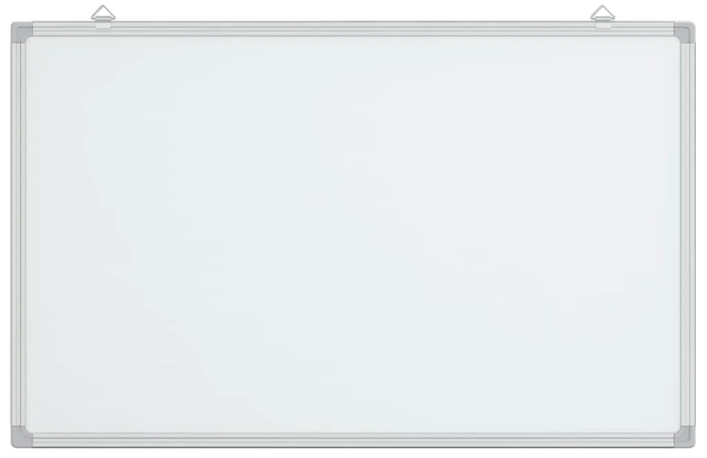 Quadro branco magnético 80x50x1,7 cm alumínio