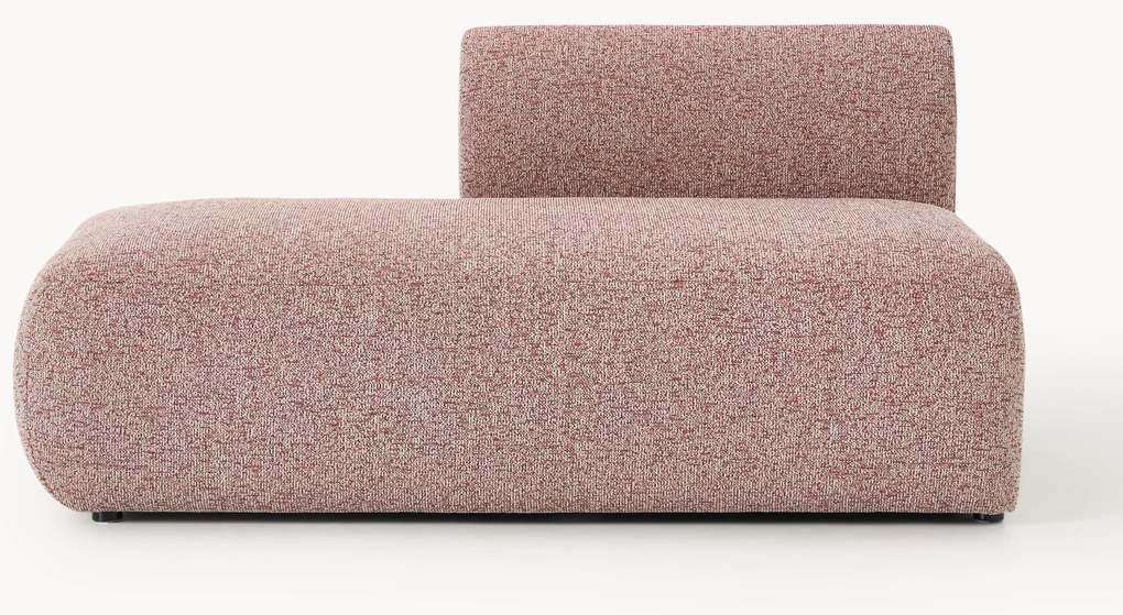 Módulo chaise longue em bouclé Sofia