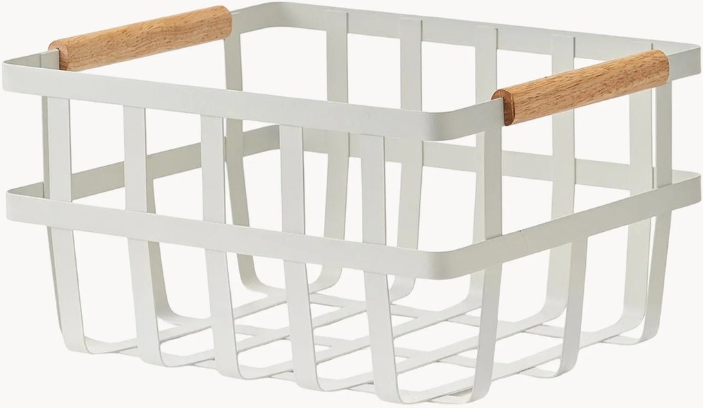 Cestos de arrumação em bambu Wally, conjunto de 4