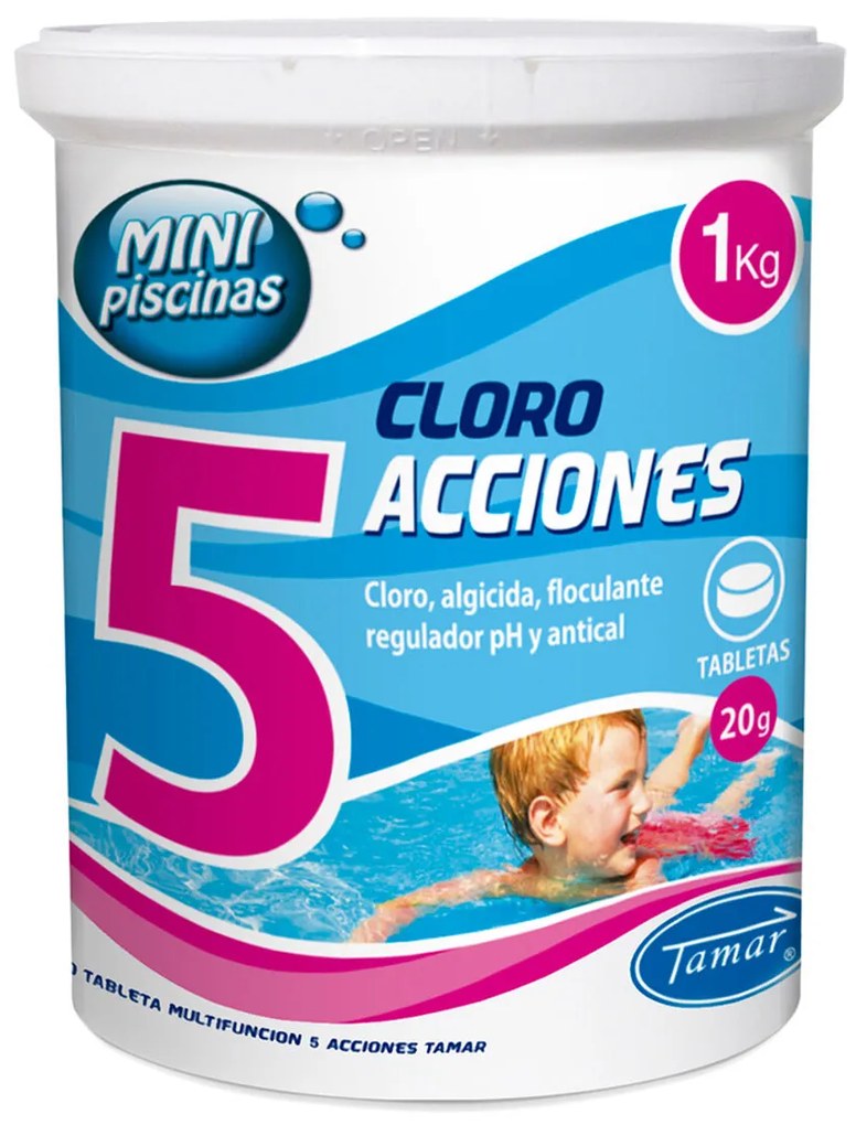 Cloro Tamar Multifunção 1 kg Pastilhas