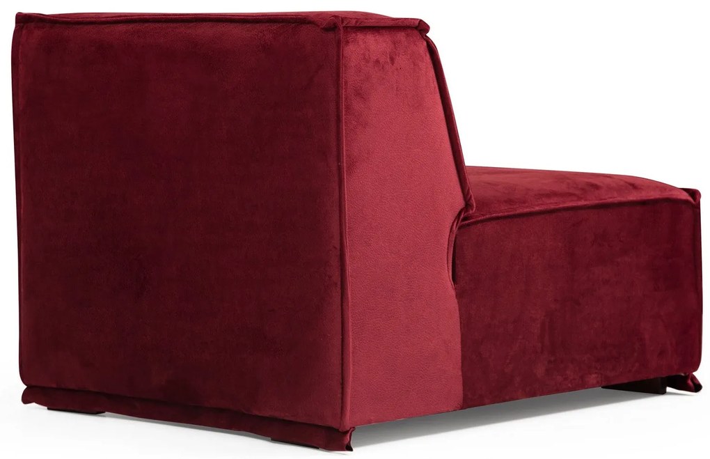Sofá de Canto Lego – Burgundy – 170 cm x 300 cm