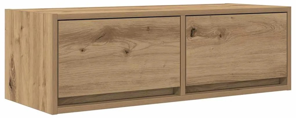 Móveis TV 2pcs 80x31x25,5cm deriv. madeira carvalho artesanal