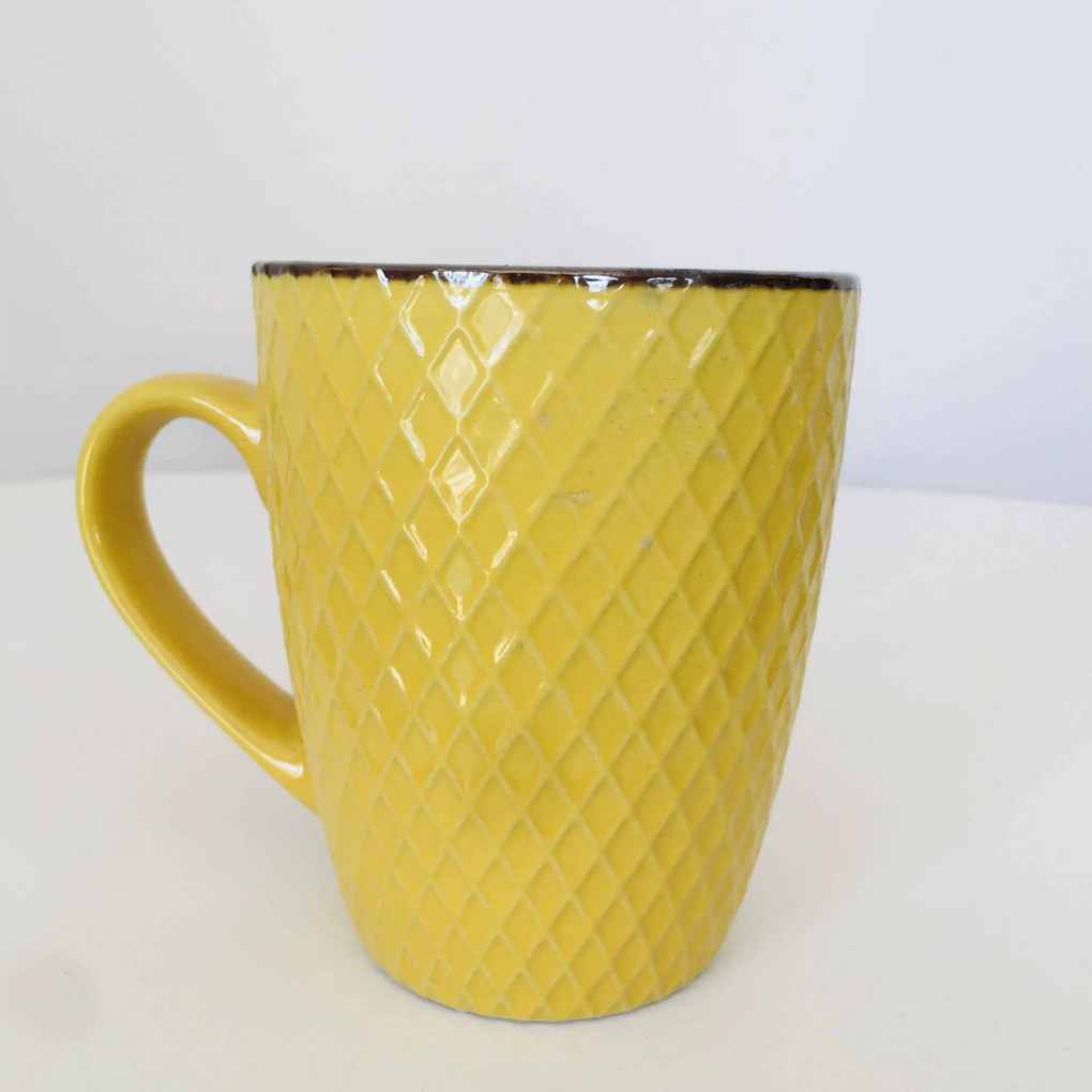 Canecas South | Cerâmica - Amarelo Mostarda