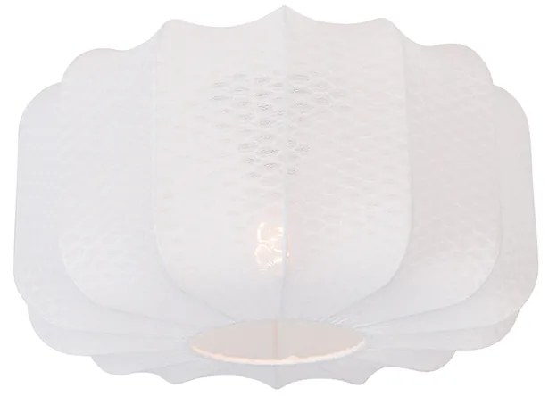 Plafon de teto Japandi branco 40cm - Madleine Japandi