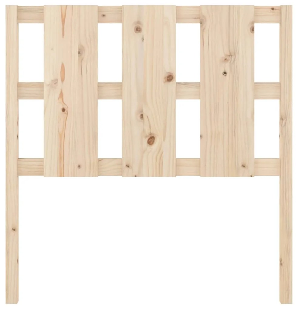 Cabeceira de cama 95,5x4x100 cm pinho maciço