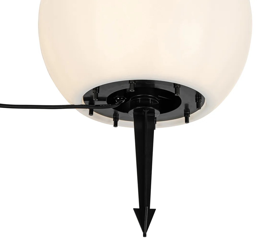 Candeeiro de exterior inteligente branco 35 cm IP65 incl. LED - Nura Moderno