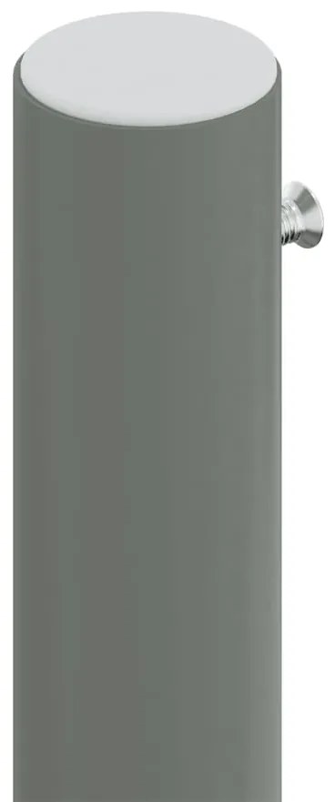 Toldo lateral retrátil 220x1000 cm vermelho