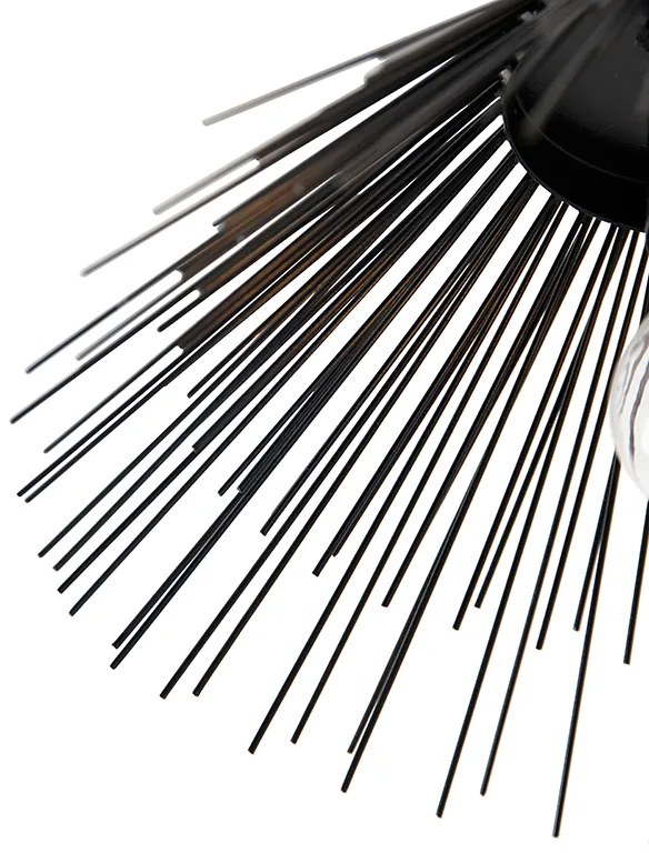 Candeeiro de teto Art Deco preto - Broom Moderno