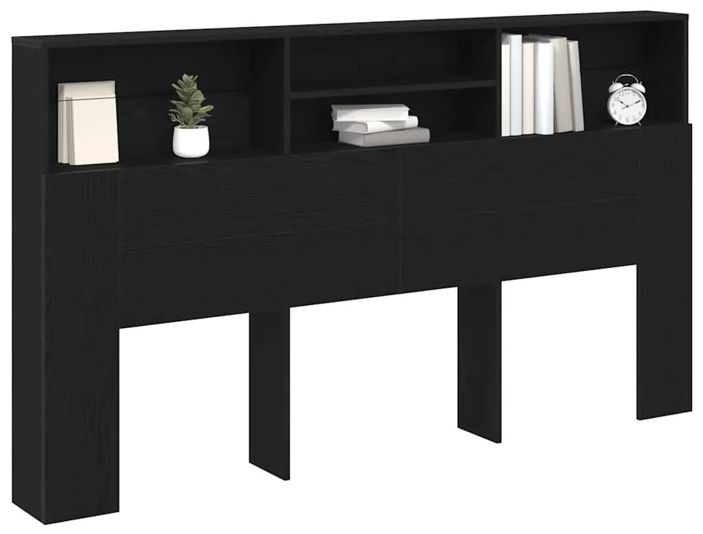 Cabideiro Black Oak da 180 x 19 x 103,5 cm