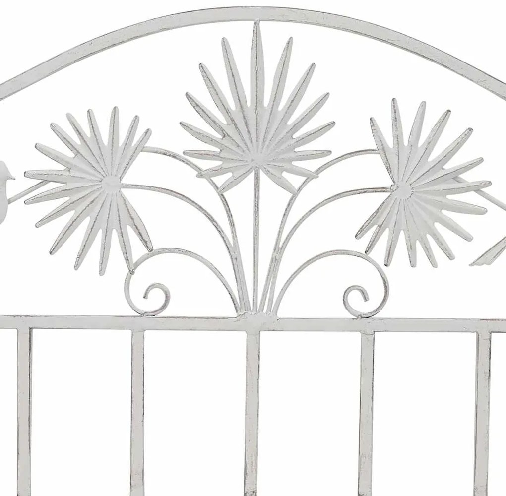 Banco Branco Metal 104 x 52.5 x 89 cm Feito para Durar